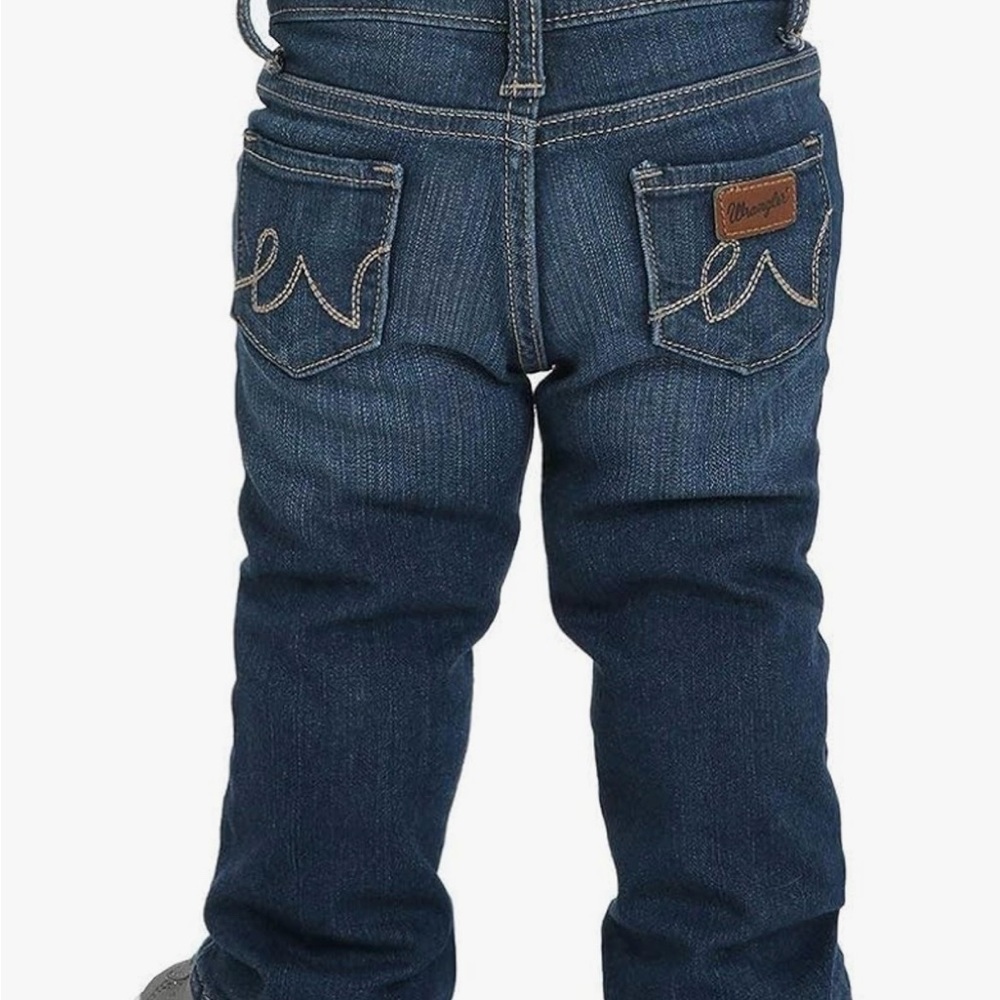 Wrangler Girls Blue Jeans 0-3 months